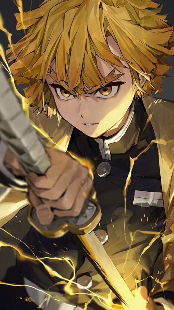 Agatsuma Zenitsu tiêu điểm nhân vật trong Demon Slayer nd